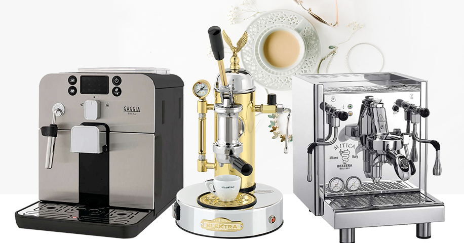 Le diverse tipologie di macchine da caffè