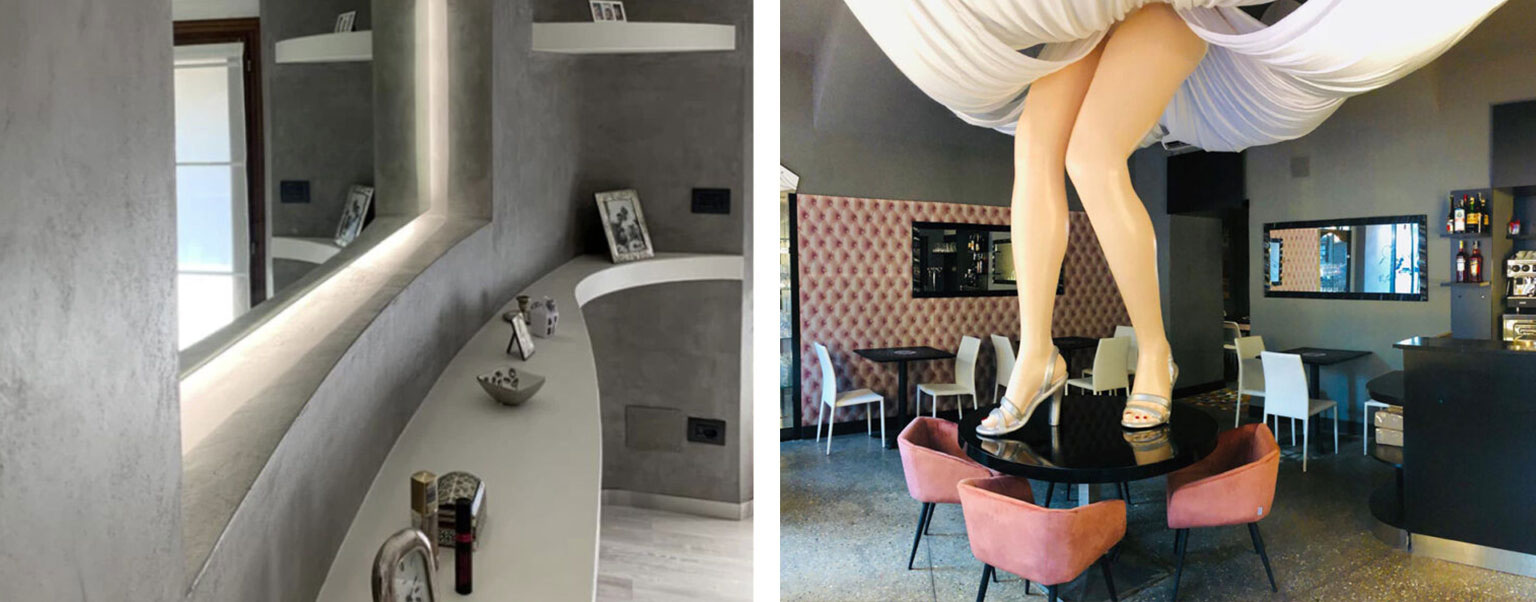 Come vengono sviluppate le opere in polistirolo